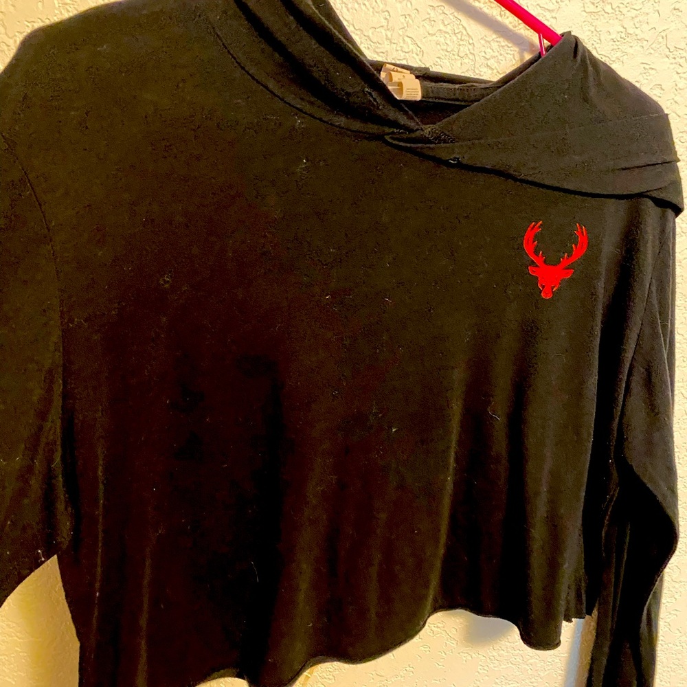 Bucked up workout supplement brand crop top